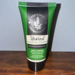 Preferred Aromatherapy Unwind Body Cream SEALED 3 oz.
